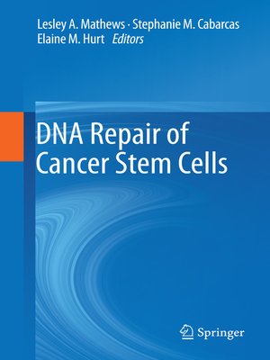 cover image of DNA Repair of Cancer Stem Cells